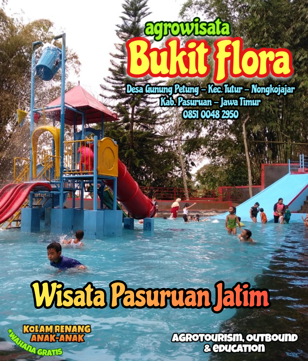(WBF) Wisata Bukit Flora Kab. Pasuruan Jatim Indonesia